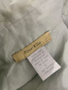 Pour Elle Imported Elegant Embroidered Shirt Top
