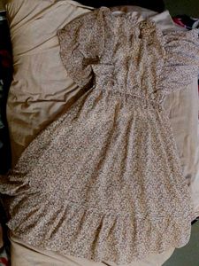 Floral Print Midi Dress