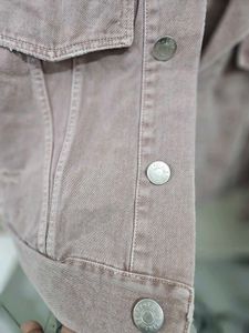 Pink Denim Jacket