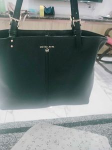 100% Authentic Michael Kors Black Tote Bag