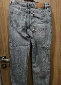 Gray Denim Jeans