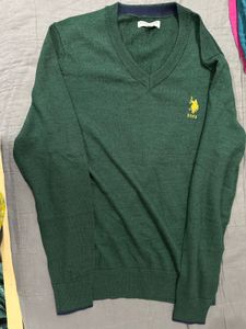 US Polo Assn Green Sweater - M