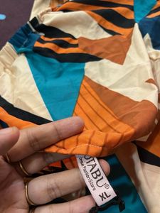 Flare Dress With Waist Cutout