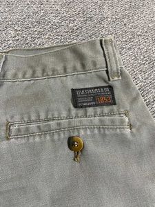 Olive Green Pleated Pants