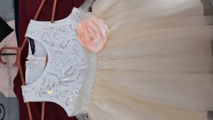 Netted High N Low Model Frock