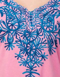 Woollen Aarik Work Kurta