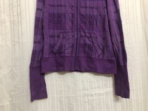 Garage Long Sleeve Purple Jacket
