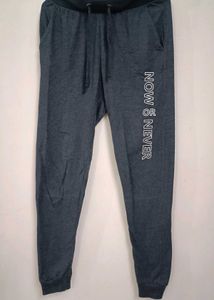 Grey 'Now or Never' Joggers Teamspirit
