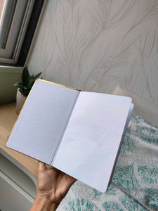 Premium Gold Hardcover Notebook Elegant &amp; Minimal