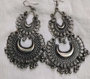 oxidised earrings