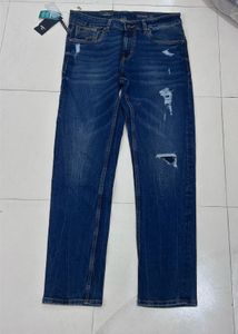 SPYKAR Ripped Dark Blue Jeans