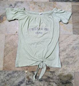 Art And Me Women Tops &amp; Tunics With Tie In End