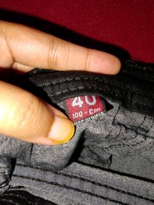 Officer&#39;s Choice Black Denim Jeans For Wom
