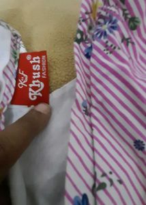Pink floral frock (4-6yrs)
