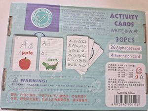 Activity Card Write N Wipe