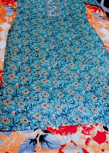 Floral Print Kurta
