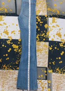 Flare Leg Denim Jeans.  The Price Is Negotiable