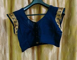 Beautiful Cotton Saree With Blouse 💫