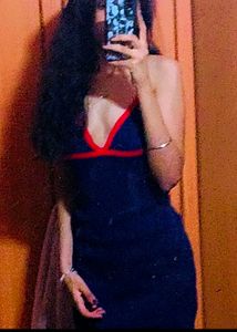 Pinterest Y2k Goth Cross Shoulder Ribbed Dress