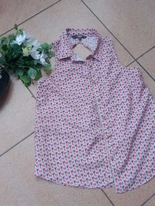 Cute Heart Print Top