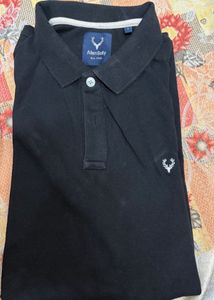Allen Solly Black Polo T-Shirt (L-Size)