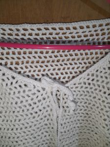 Fishnet Crop Sweater🪷