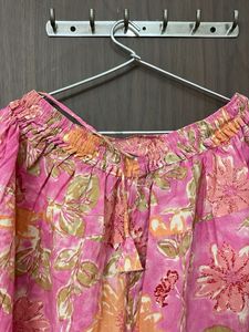 Pure Cotton Long Flare Palazzo For Waist 32 And 34