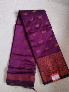 Elegant Purple Saree