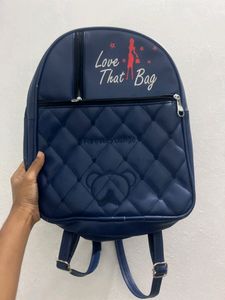 School/College Daily Use Backpack(Blue)