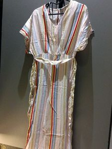 Striped Casual Dress