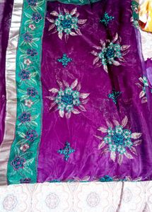 Pure Cotton Kurti Set With New Sare