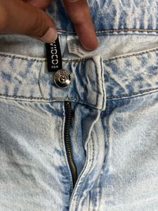 Light Wash Wide Leg Jeans