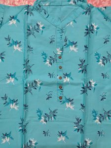 Cotton Printed Kurta For Daily Or Office Wear