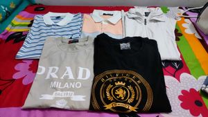 5 t- shirt Men's T-Shirt Bundle