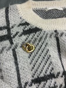 Patterned Knit Sweater