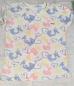 Multicolored Oversize Tshirt