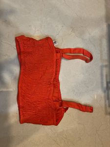 A Beautiful Orange Crop Top