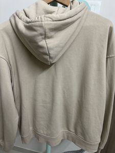H&amp;M Beige Zip-Up Hoodie