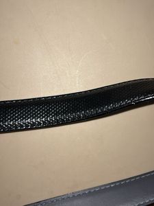 Black Leather Belt