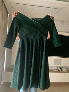 Elegant Fixed Price Green Dress