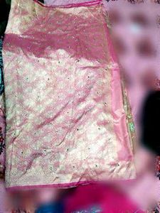 Pink Festive Saree