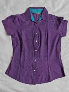 Annabelle Purple Shirt