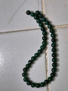 Green Beaded Necklace