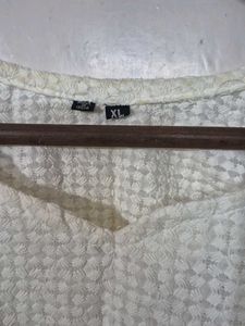 Elegant White Cotton Kurta