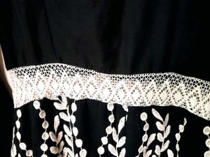 Black V-Neck Dress