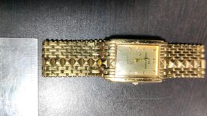 CHARLIE DELON MEN&#39;S WRIST WATCH 24K Gold Plated