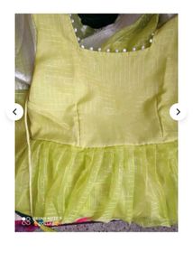 Light Green Organza Gown