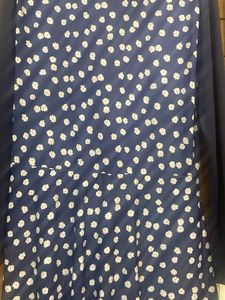 Navy Blue Floral Swimsuit