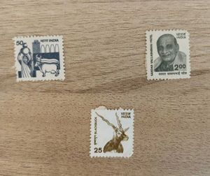 VINTAGE INDIAN POSTAGE STAMPS