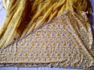 Yellow Saree